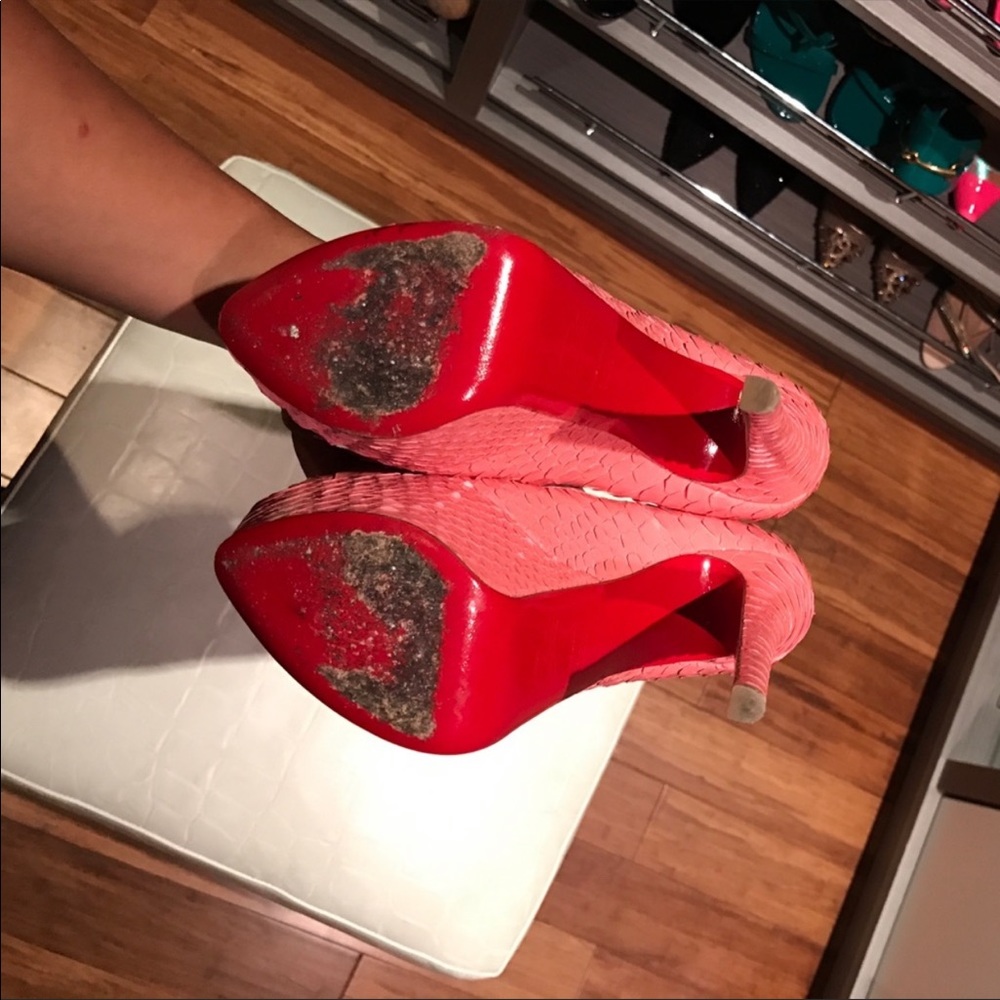 Beautiful red bottoms